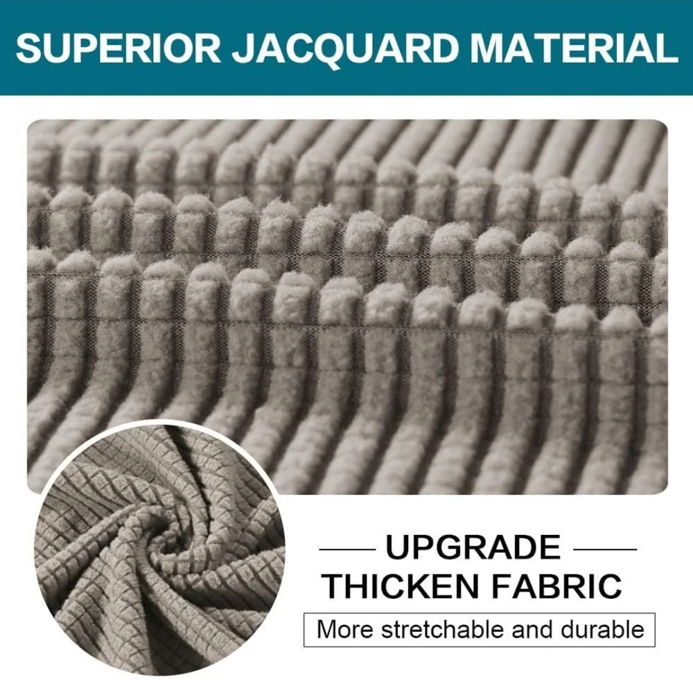 Taupe Sofa Cushion Cover